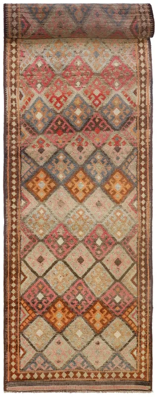 Vintage Herki Handwoven Tribal Rug, J71005