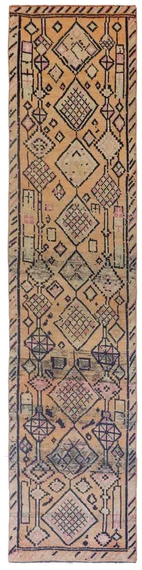 Vintage Herki Handwoven Tribal Rug, J71029