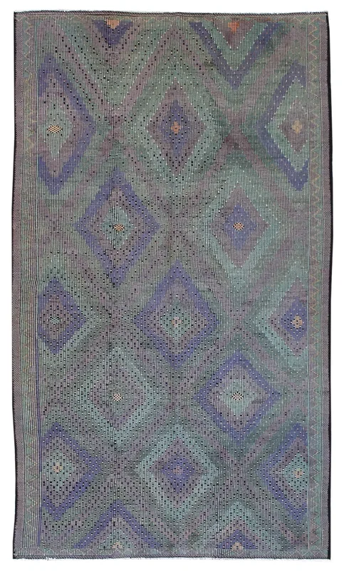 Vintage Jijim Handwoven Tribal Rug, J59054