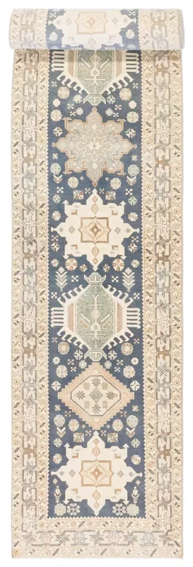 Vintage Karaja Handwoven Tribal Rug, J79400