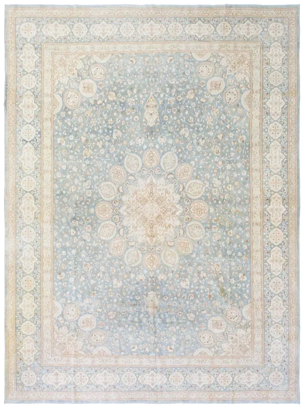 Vintage Kerman Handwoven Traditional Rug, J78897