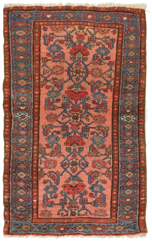 Vintage Kurd Hamadan Handwoven Closeout Rug, J71444
