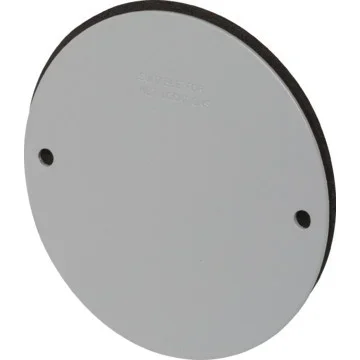 Weatherproof Round Blank Plate