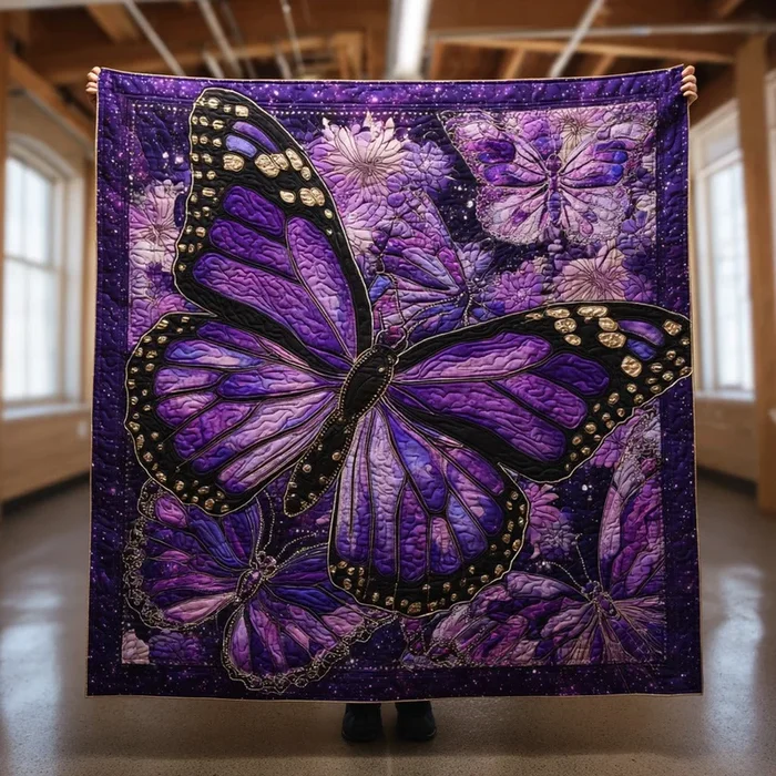 Whispering Butterfly XR0410051CL Quilt