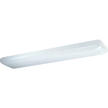 White Acrylic Replacement Puff Lens Use With 4′ 4 Light Lithonia Fixtures Only