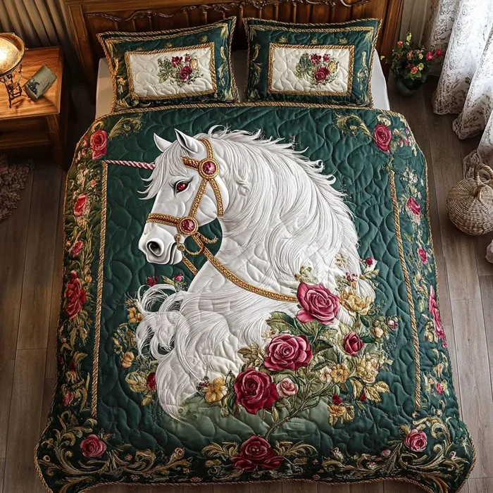 White Horse Waltz WJ2307032CL Duvet Cover Set