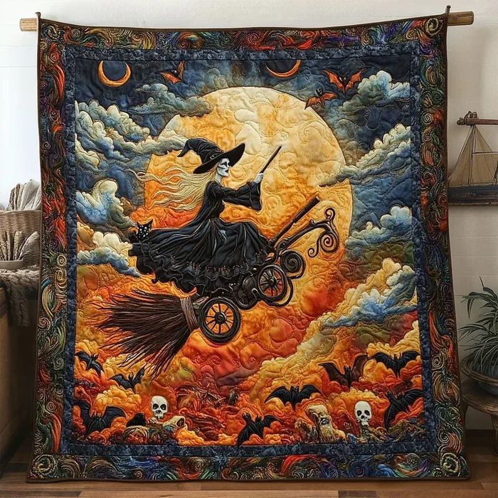 Witch’s Ride WN1305036CL Quilt