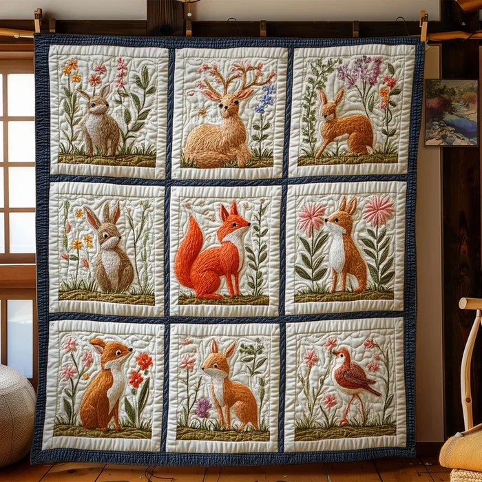 Woodland Charm CW2507052CL Quilt