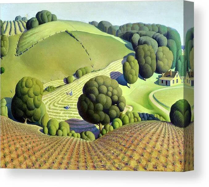 Young Corn, 1931 Canvas Print