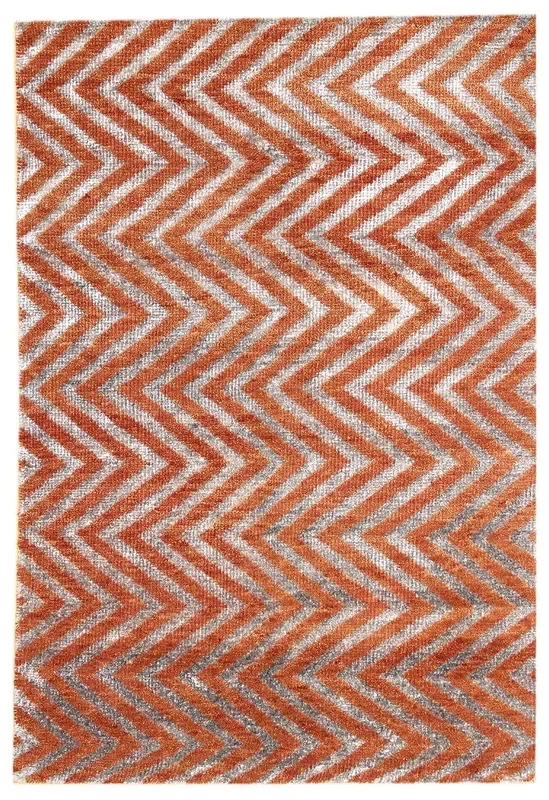 Zigzag Handwoven Closeout Rug, J42357