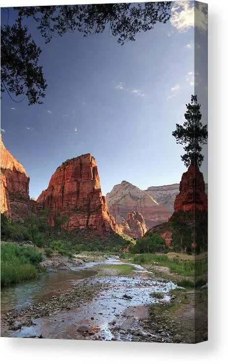 Zion Canyon National Park #2 Canvas Print