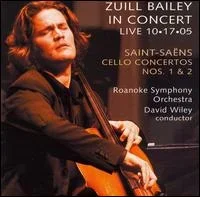 Zuill Bailey in Concert: Live 10/17/05 / Cello Cto