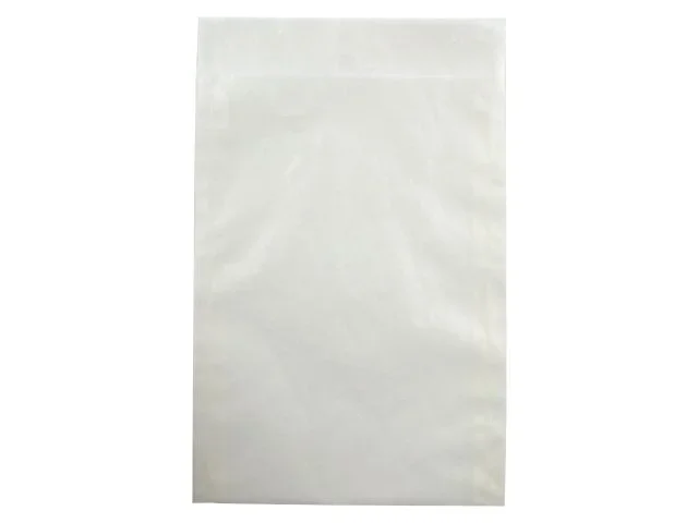 Zweinaht-Flachbeutel aus Pergaminpapier – 115×160+20 mm – 50 g/m²